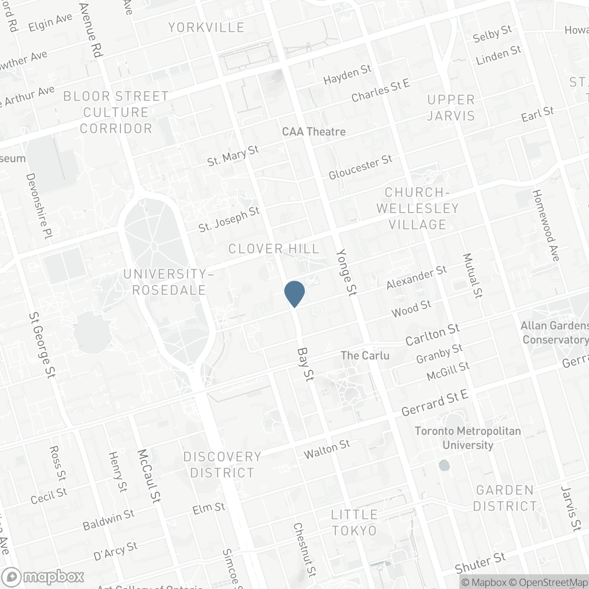 #708 - 887 BAY STREET, Toronto, Ontario M5S 3K4